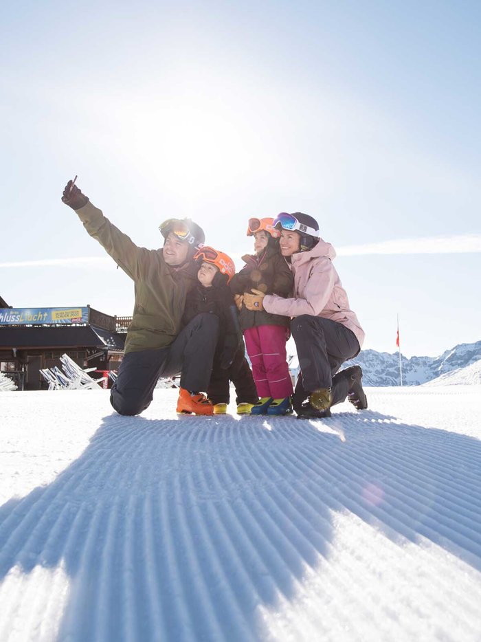 Familien Winterurlaub 
im Stubaital